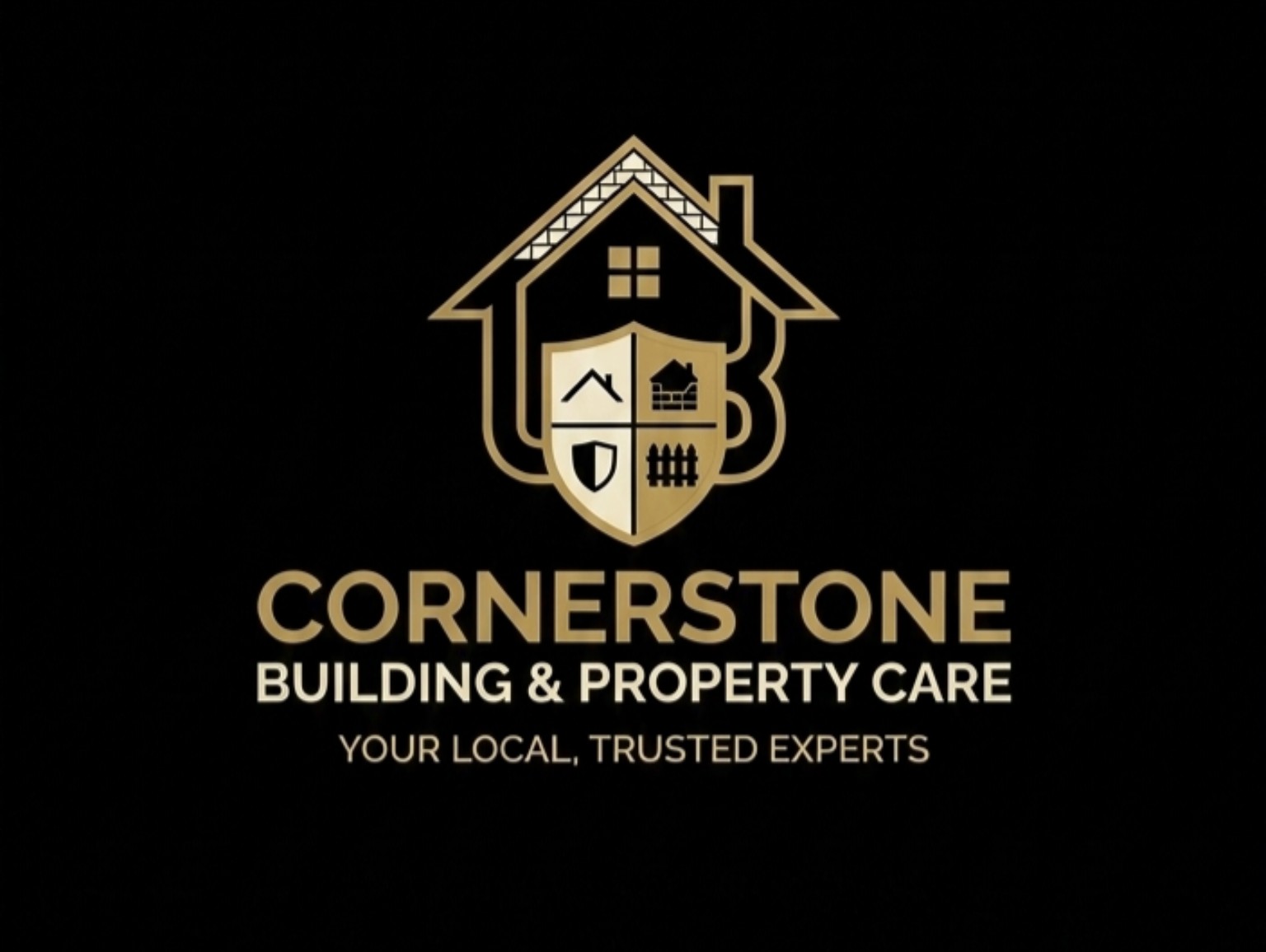 Cornerstone Building & Property Care branding
